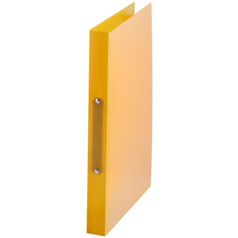 Segregator 2-ringowy PP transparentny żółty 2200 110559 D.RECT Segregator 2-ringowy PP transparentny żółty 2200 110559 D.RECT