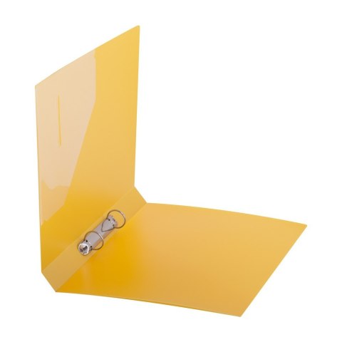 Segregator 2-ringowy PP transparentny żółty 2200 110559 D.RECT Segregator 2-ringowy PP transparentny żółty 2200 110559 D.RECT