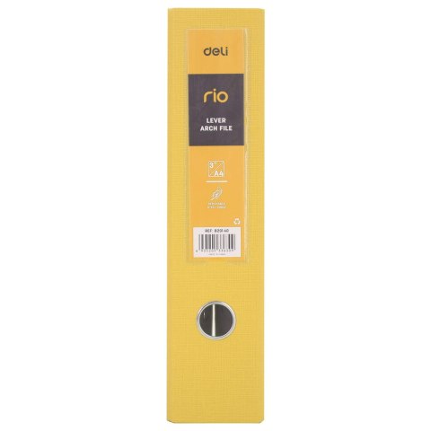 Segregator A4/76mm RIO żółty B20150 DELI Segregator A4/76mm RIO żółty B20150 DELI