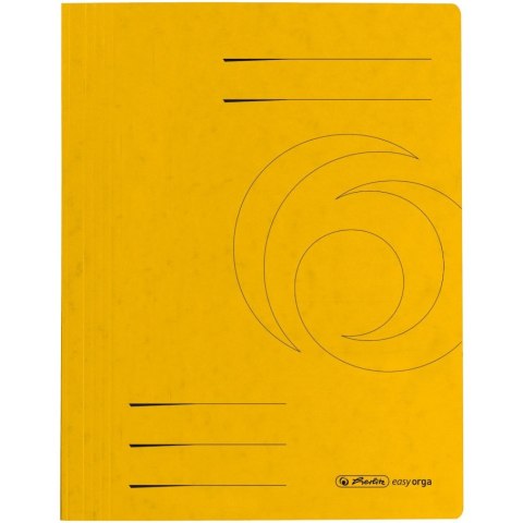 Skoroszyt kartonowy A4 żółty 11094679 HERLITZ Skoroszyt kartonowy A4 żółty 11094679 HERLITZ