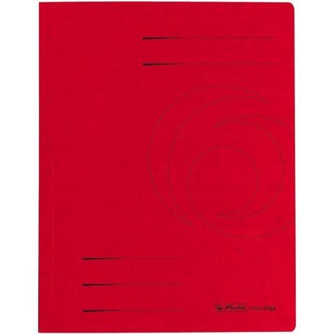Skoroszyt kartonowy na dokumenty A4 czerwony 11094695 HERLITZ Skoroszyt kartonowy na dokumenty A4 czerwony 11094695 HERLITZ