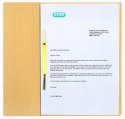 Skoroszyt oczkowy 1/2 A4 kremowy 100551877 ELBA