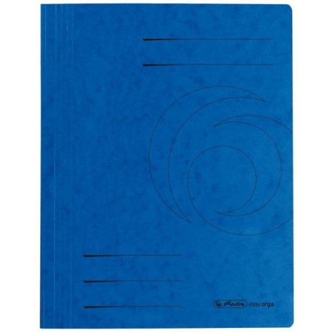Skoroszyt kartonowy A4 niebieski 11094703 HERLITZ Skoroszyt kartonowy A4 niebieski 11094703 HERLITZ