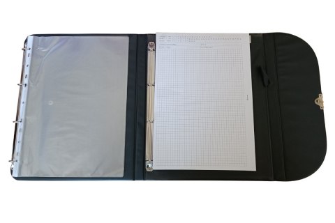 Teczka Handlowa ekoskóra czarna 0317-0048-01 PANTA PLAST Teczka Handlowa ekoskóra czarna 0317-0048-01 PANTA PLAST