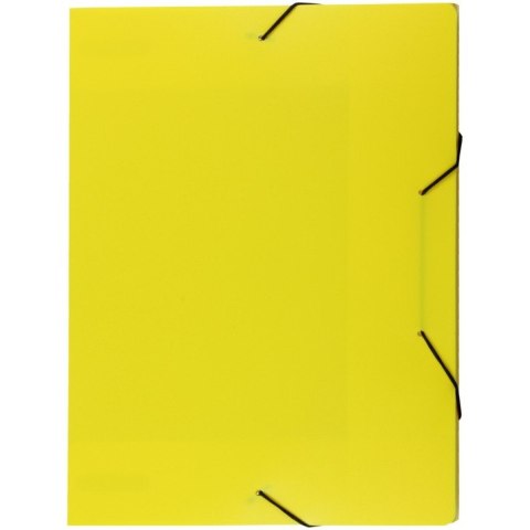 Teczka z gumką pudło 2 cm kolor żółty TG-03-04 BIURFOL