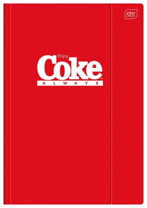 Teczka A4 z gumką Hybrid COCA COLA INTERDRUK Teczka A4 z gumką Hybrid COCA COLA INTERDRUK