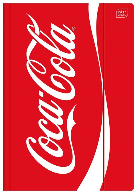 Teczka A4 z gumką Mat+UV COCA COLA INTERDRUK Teczka A4 z gumką Mat+UV COCA COLA INTERDRUK