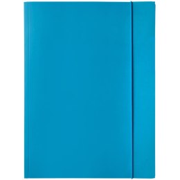 Teczka kartonowa z gumką A4 LIT niebieska 400114421 BANTEX
