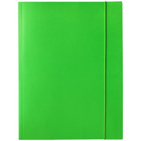 Teczka kartonowa z gumką A4 LIT zielona 400114425 BANTEX Teczka kartonowa z gumką A4 LIT zielona 400114425 BANTEX