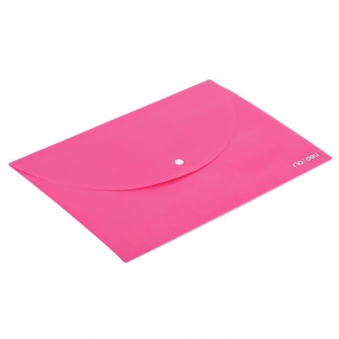 Teczka kopertowa na zatrzask A4 RIO różowa 38131 PINK DELI Teczka kopertowa na zatrzask A4 RIO różowa 38131 PINK DELI