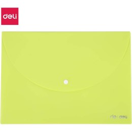 Teczka kopertowa na zatrzask A4 RIO zielona 38131 GREEN DELI