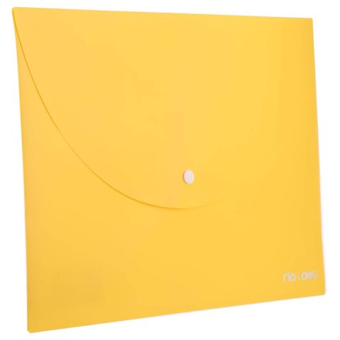Teczka kopertowa na zatrzask A4 RIO żółta 38131 YELLOW DELI Teczka kopertowa na zatrzask A4 RIO żółta 38131 YELLOW DELI