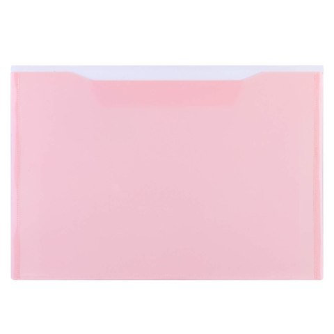 Teczka kopertowa na zatrzask MACARON różowa 5506 PINK DELI Teczka kopertowa na zatrzask MACARON różowa 5506 PINK DELI
