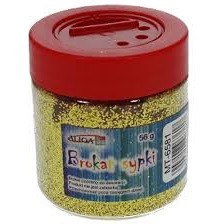 Brokat MT-6581 złoty sypki 56g ALIGA Brokat MT-6581 złoty sypki 56g ALIGA