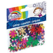 Cekiny konfetti Fiorello GR-K142 śnieżynki 170-2265 Cekiny konfetti Fiorello GR-K142 śnieżynki 170-2265