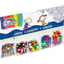 Konfetti FIORELLO GR-K252 mix kształtów 170-2244 5x2g Konfetti FIORELLO GR-K252 mix kształtów 170-2244 5x2g