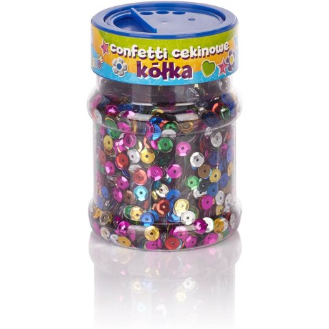 Konfetti cekiny kółka mix 100g 335114005 ASTRA Konfetti cekiny kółka mix 100g 335114005 ASTRA