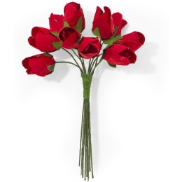 Kwiaty papierowe TULIPANY bukiet czerwony (10szt.) 252002 Galeria Papieru
