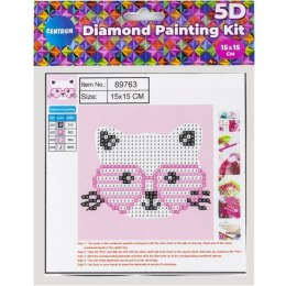 Mozaika diamentowa 5D KOT 15x15cm CENTRUM 0452-6305-80