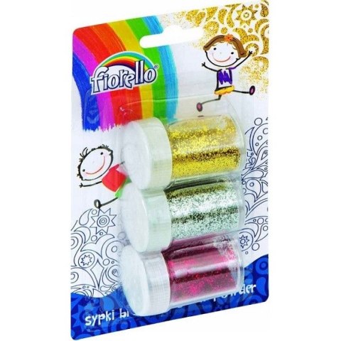 Sypki brokat FIORELLO GR-B8 3 kolory x8g 170-2235 Sypki brokat FIORELLO GR-B8 3 kolory x8g 170-2235