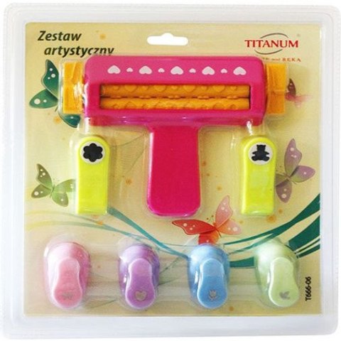 Zestaw kreatywny z karbownicą T-666 242924 TITANUM Zestaw kreatywny z karbownicą T-666 242924 TITANUM