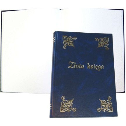 Złota księga złocona 220x307mm granatowa 1829-319-045 WARTA Złota księga złocona 220x307mm granatowa 1829-319-045 WARTA