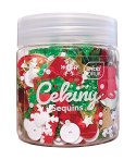 Cekiny do dekoracji 30g 12 szt. WINTER INTERDRUK