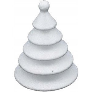 Choinka styropianowa 3 140/100/100mm (6szt) GIMAR Choinka styropianowa 3 140/100/100mm (6szt) GIMAR