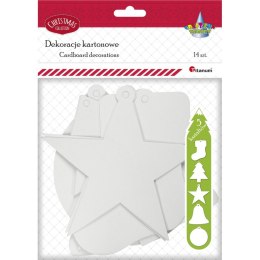 Dekoracje papierowe 14 szt 412631 TITANUM