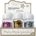 Płatki metaliczne do dekoracji 25g BLINKS 9szt. INTERDRUK