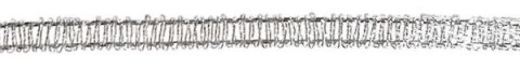 Sznurek-wstążka 3mm 20m srebrny 487303 TITANUM Sznurek-wstążka 3mm 20m srebrny 487303 TITANUM
