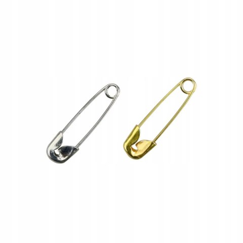 Agrafki złote / srebrne mini 18mm (100 szt) 623218 TITANUM Agrafki złote / srebrne mini 18mm (100 szt) 623218 TITANUM