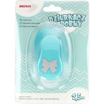 Dziurkacz ozdobny 2,5cm KOKARDA D25-28 BREWIS Dziurkacz ozdobny 2,5cm KOKARDA D25-28 BREWIS