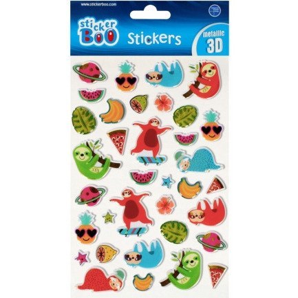 Naklejki 140x260 S-BOO MET3D LENIWIEC 493713 Naklejki 140x260 S-BOO MET3D LENIWIEC 493713