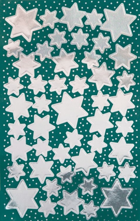Naklejki Z-Design - srebrne gwiazdy 52812 AVERY ZWECKFORM Naklejki Z-Design - srebrne gwiazdy 52812 AVERY ZWECKFORM