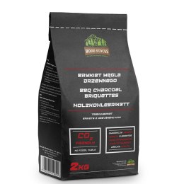 Brykiet węgla drzewnego 2kg