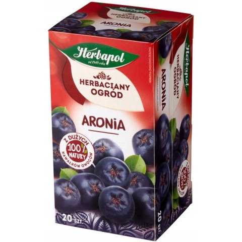 Herbata HERBAPOL owocowo-ziołowa (20 tb) ARONIA 70g HERBACIANY OGRÓD Herbata HERBAPOL owocowo-ziołowa (20 tb) ARONIA 70g HERBACIANY OGRÓD