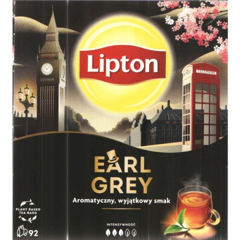 Herbata LIPTON (92 torebki x 1,5g) EARL GREY Herbata LIPTON (92 torebki x 1,5g) EARL GREY