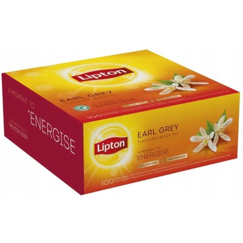Herbata LIPTON czarna (100 kopert fol .) Earl Grey Herbata LIPTON czarna (100 kopert fol .) Earl Grey