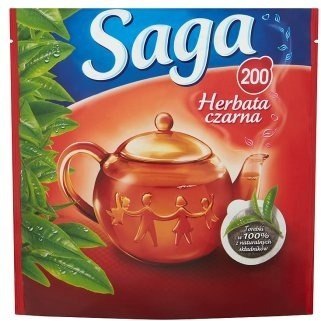 Herbata SAGA czarna 200 TOREBEK Herbata SAGA czarna 200 TOREBEK