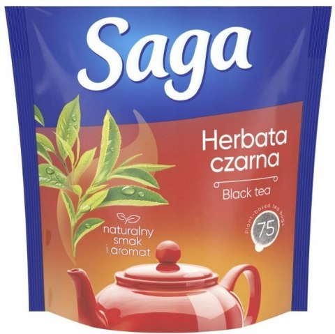 Herbata SAGA czarna (75 torebek*1,4g) Herbata SAGA czarna (75 torebek*1,4g)