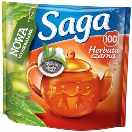 Herbata SAGA ekspresowa 100 torebek