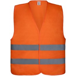 Kamizelka ostrzegawcza pomarańczowa r.XL (54x64cm) BULK