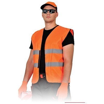 Kamizelka ostrzegawcza pomarańczowa r.XXL KOS-5 Kamizelka ostrzegawcza pomarańczowa r.XXL KOS-5