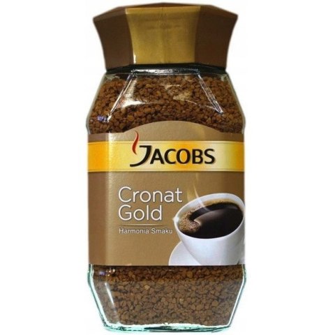 Kawa JACOBS CRONAT GOLD INSTANT 200g rozpuszczalna Kawa JACOBS CRONAT GOLD INSTANT 200g rozpuszczalna