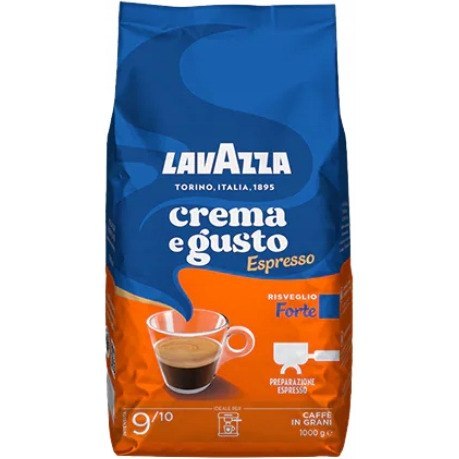 Kawa LAVAZZA CREMA E GUSTO ESPRESSO FORTE ziarno 1kg Kawa LAVAZZA CREMA E GUSTO ESPRESSO FORTE ziarno 1kg