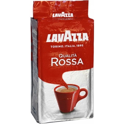 Kawa LAVAZZA QUALITA ROSSA mielona 250g Kawa LAVAZZA QUALITA ROSSA mielona 250g