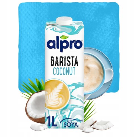 Napój DANONE ALPRO BARISTA 1L kokosowy z dodatkiem soi Napój DANONE ALPRO BARISTA 1L kokosowy z dodatkiem soi