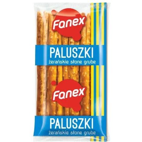 Paluszki żerańskie FANEX 100g słone Paluszki żerańskie FANEX 100g słone