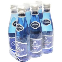 Woda CISOWIANKA 0.3L (6 sztuk) Perlage gazowana szkło w FOLII